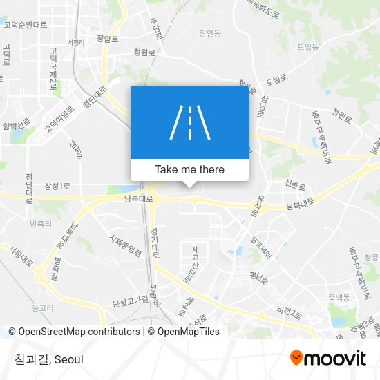 칠괴길 map
