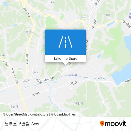 봉무로15번길 map