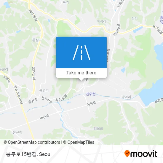 봉무로15번길 map