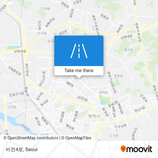 비전4로 map