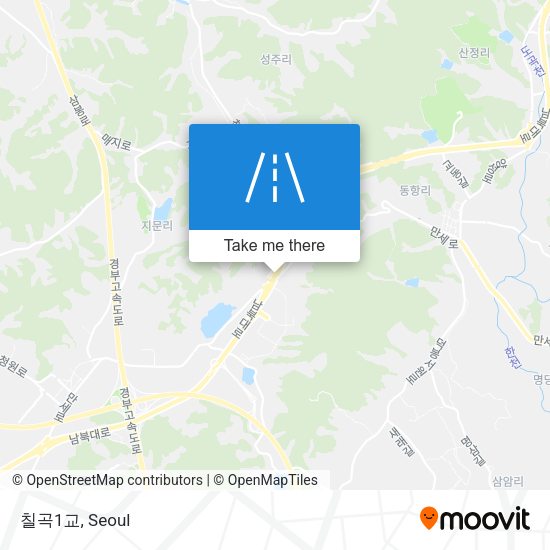 칠곡1교 map