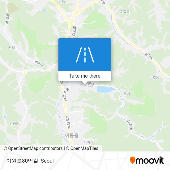 이원로80번길 map