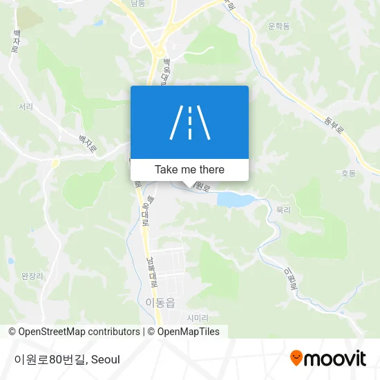 이원로80번길 map