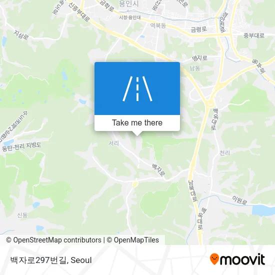 백자로297번길 map