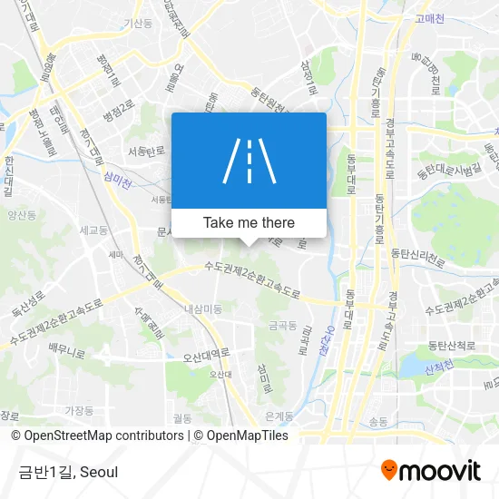 금반1길 map
