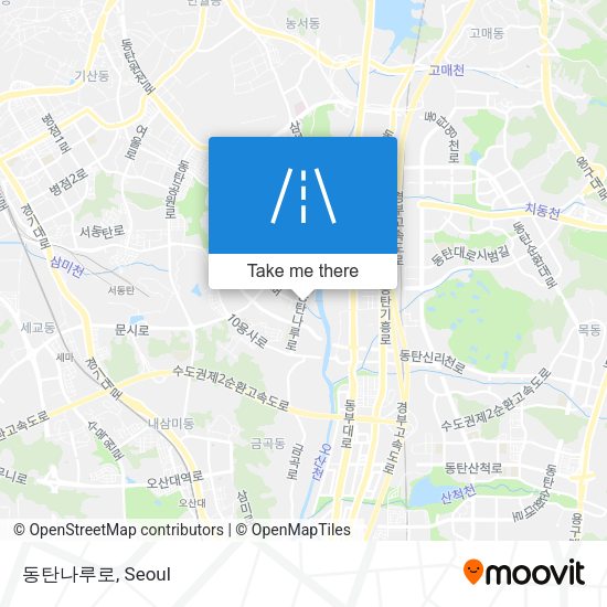 동탄나루로 map