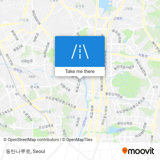 동탄나루로 map