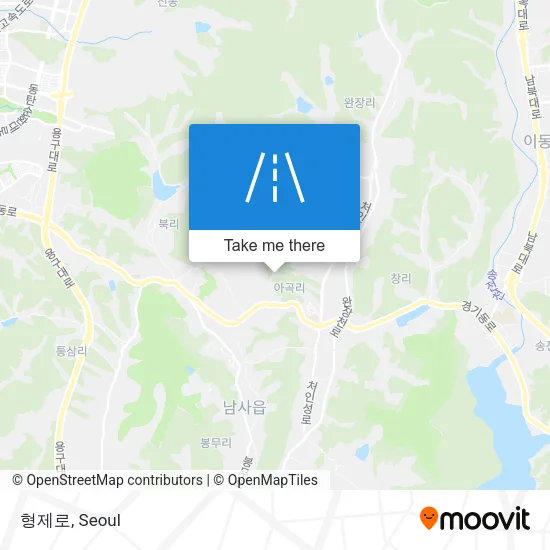 형제로 map