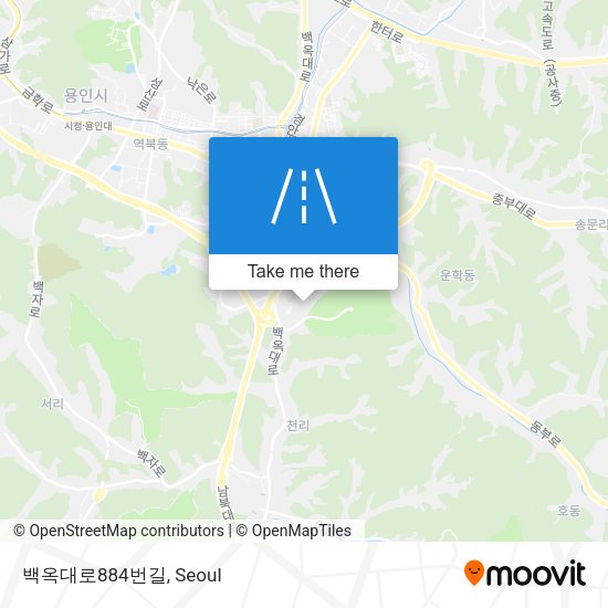 백옥대로884번길 map