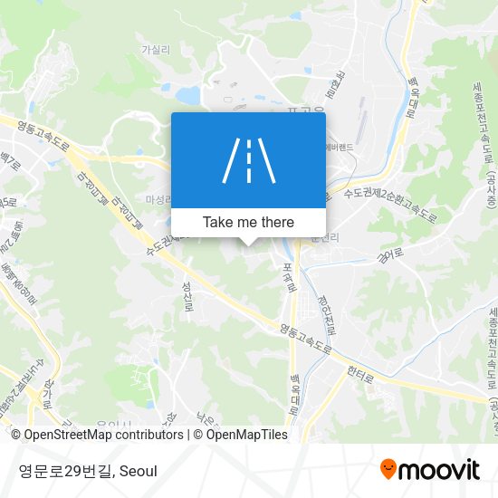 영문로29번길 map