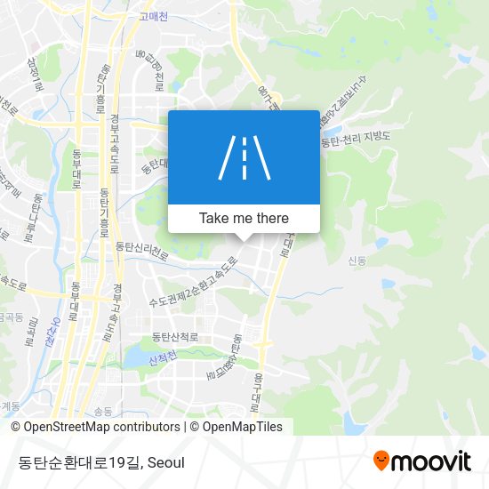 동탄순환대로19길 map