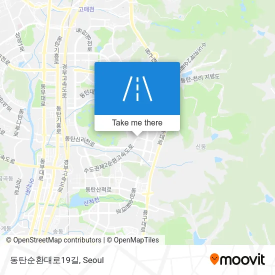 동탄순환대로19길 map