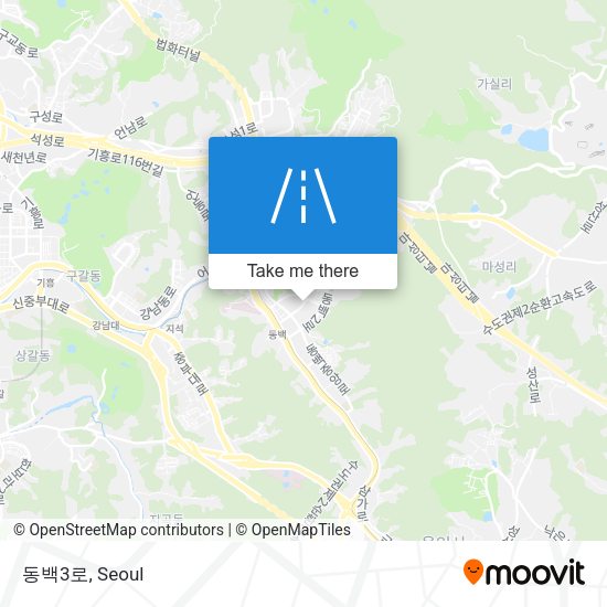 동백3로 map