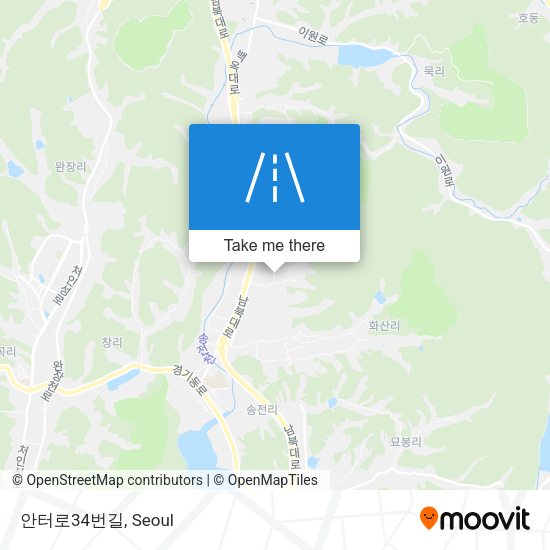안터로34번길 map