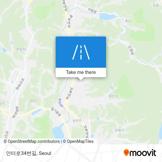 안터로34번길 map