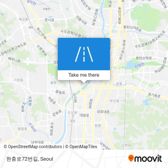 현충로72번길 map