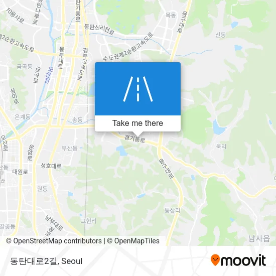 동탄대로2길 map