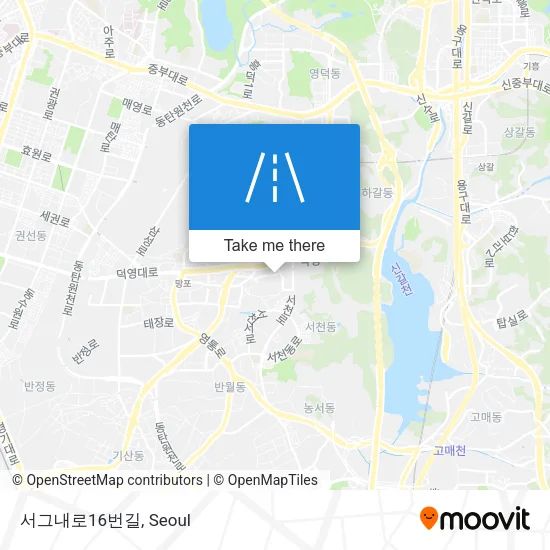 서그내로16번길 map