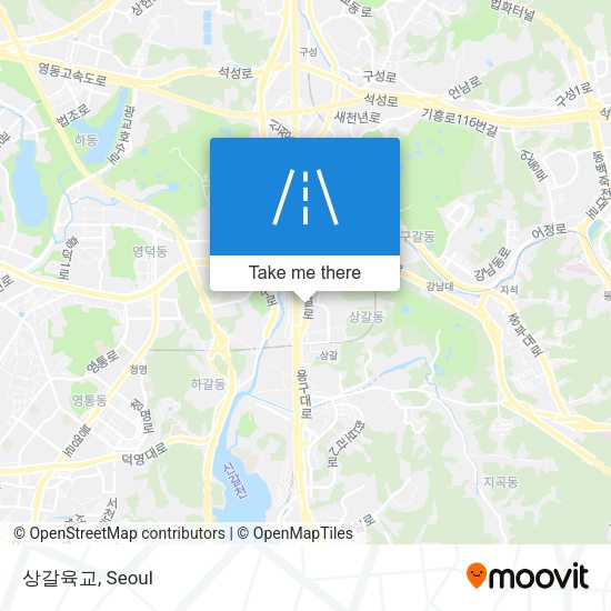 상갈육교 map