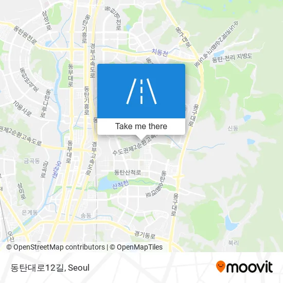 동탄대로12길 map