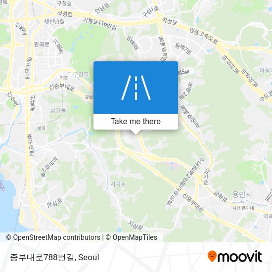중부대로788번길 map