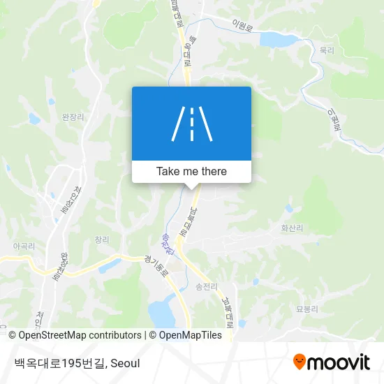백옥대로195번길 map