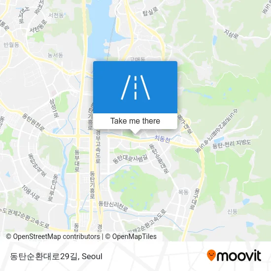 동탄순환대로29길 map