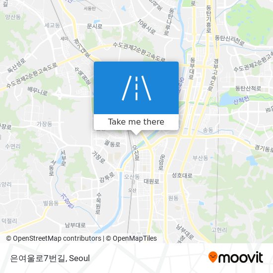 은여울로7번길 map