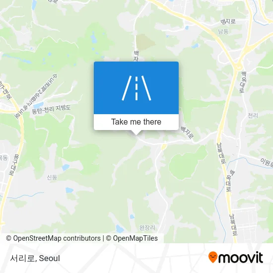 서리로 map