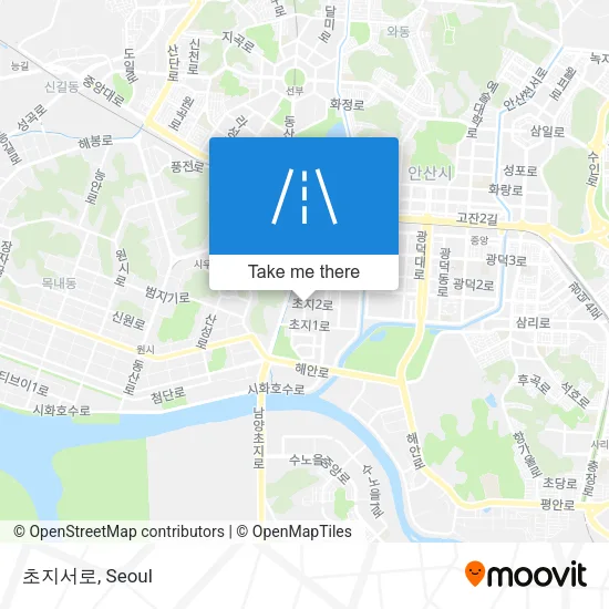 초지서로 map