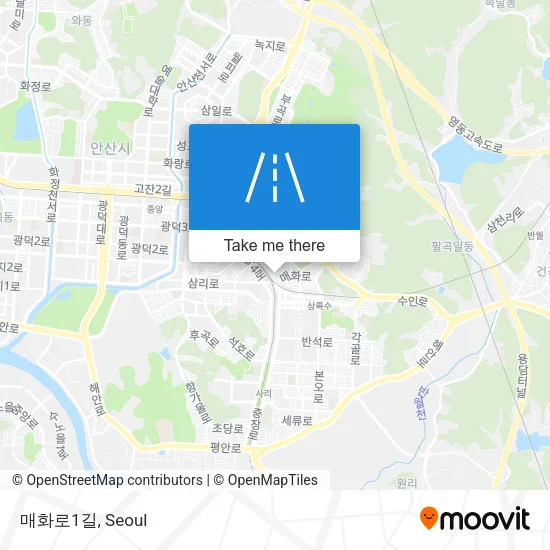매화로1길 map