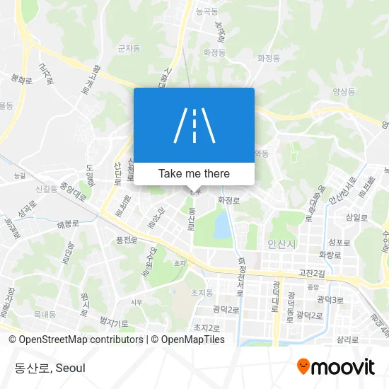 동산로 map