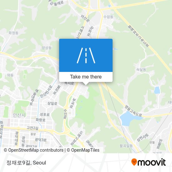 정재로9길 map