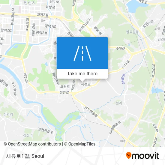 세류로1길 map
