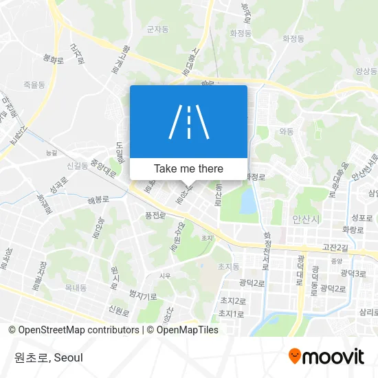 원초로 map