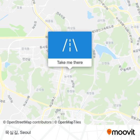 목실길 map