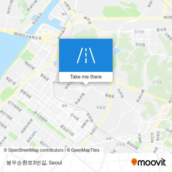 봉우순환로3번길 map