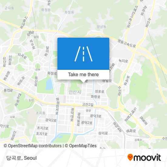 당곡로 map