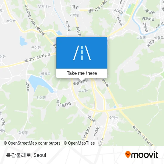 목감둘레로 map