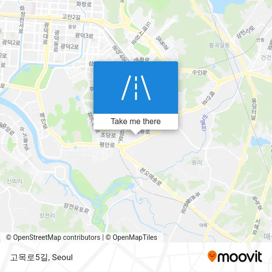 고목로5길 map