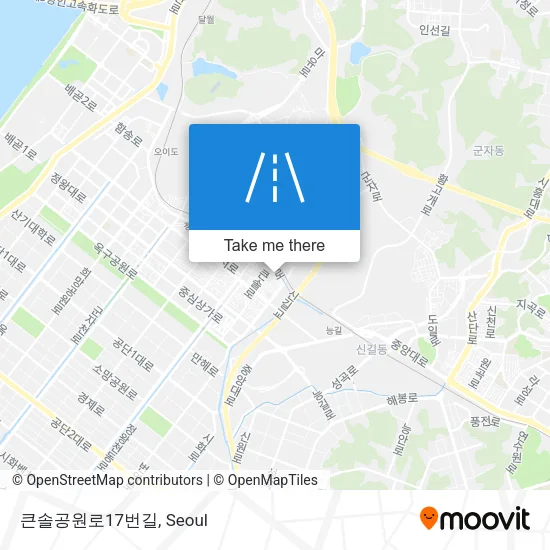 큰솔공원로17번길 map