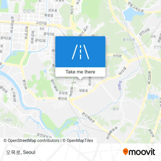 오목로 map