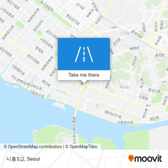 시흥5교 map