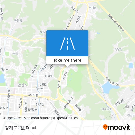 정재로2길 map