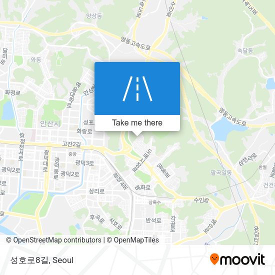 성호로8길 map
