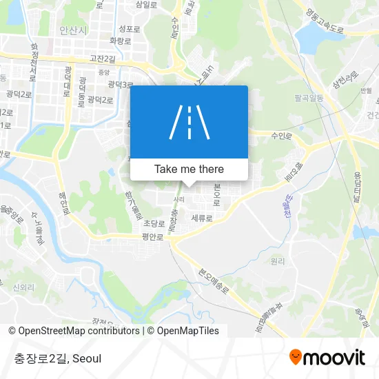 충장로2길 map