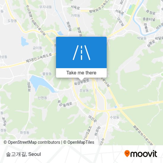 솔고개길 map