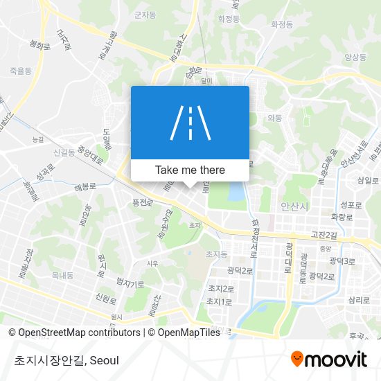 초지시장안길 map