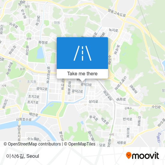 이삭6길 map