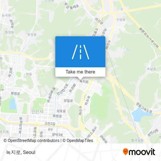 녹지로 map